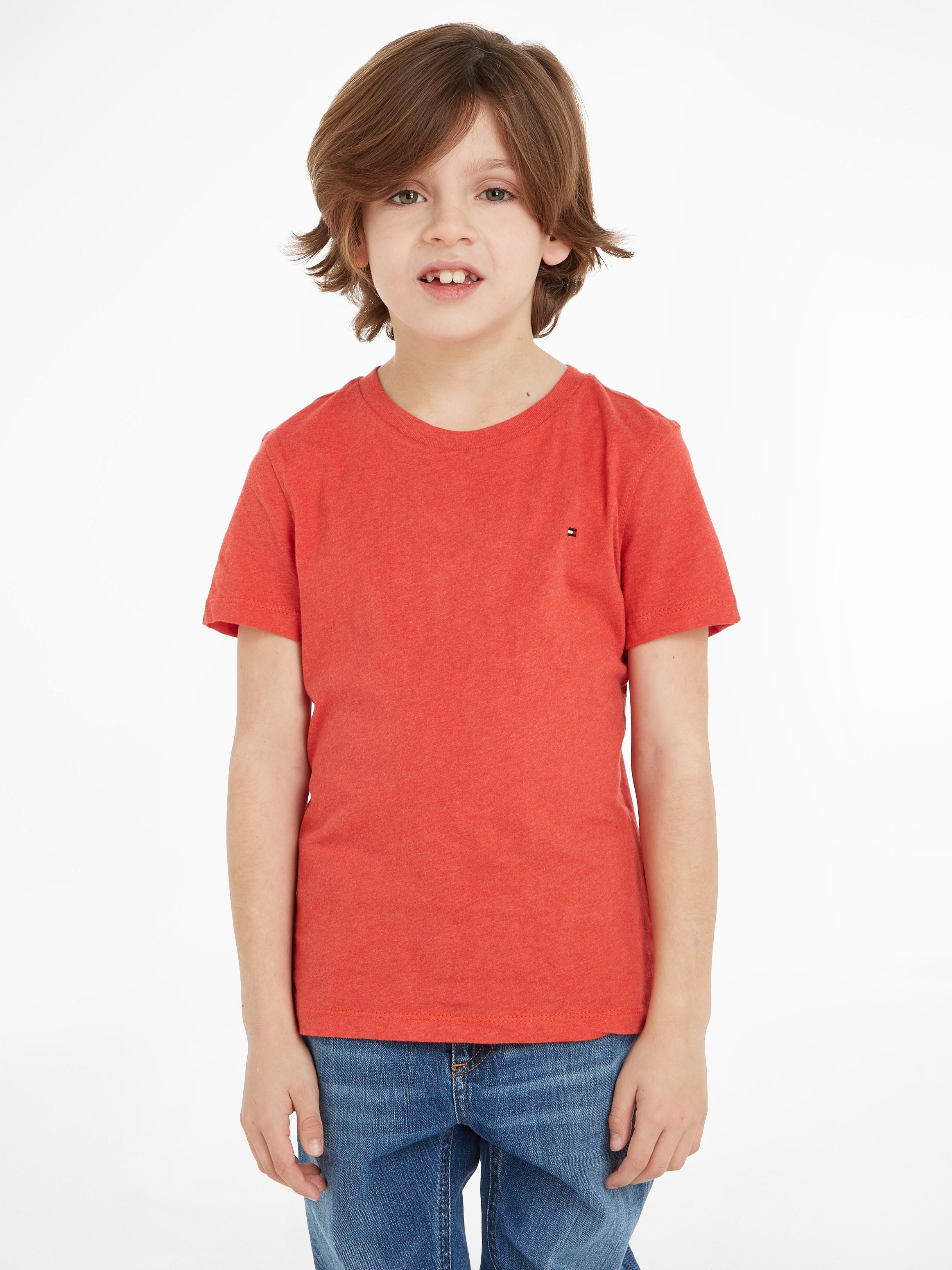 Tommy Hilfiger Rundhalsshirt BOYS BASIC CN günstig online kaufen