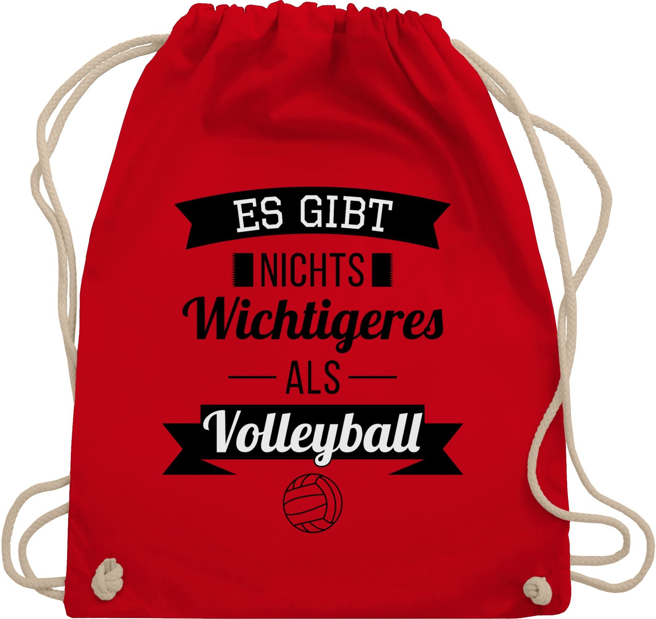 Turnbeutel Es gibt nichts Wichtigeres als Volleyball