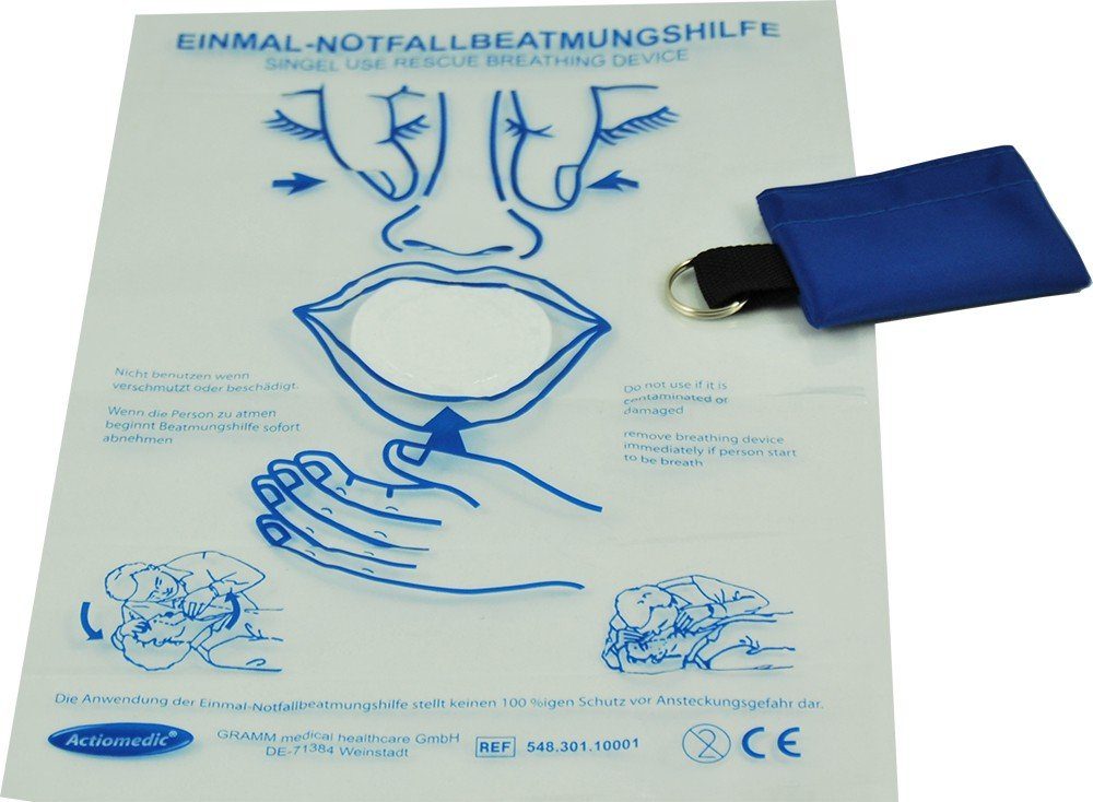 GRAMM medical Erste-Hilfe-Set Beatmungsfolie