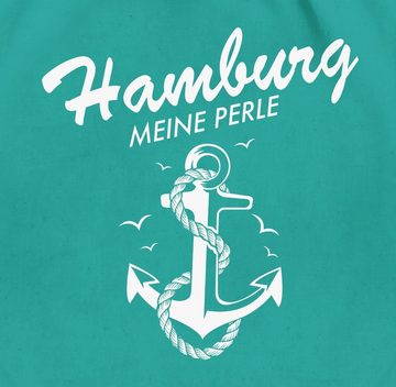 Shirtracer Turnbeutel Hamburg - meine Perle, Stadt und City Outfit
