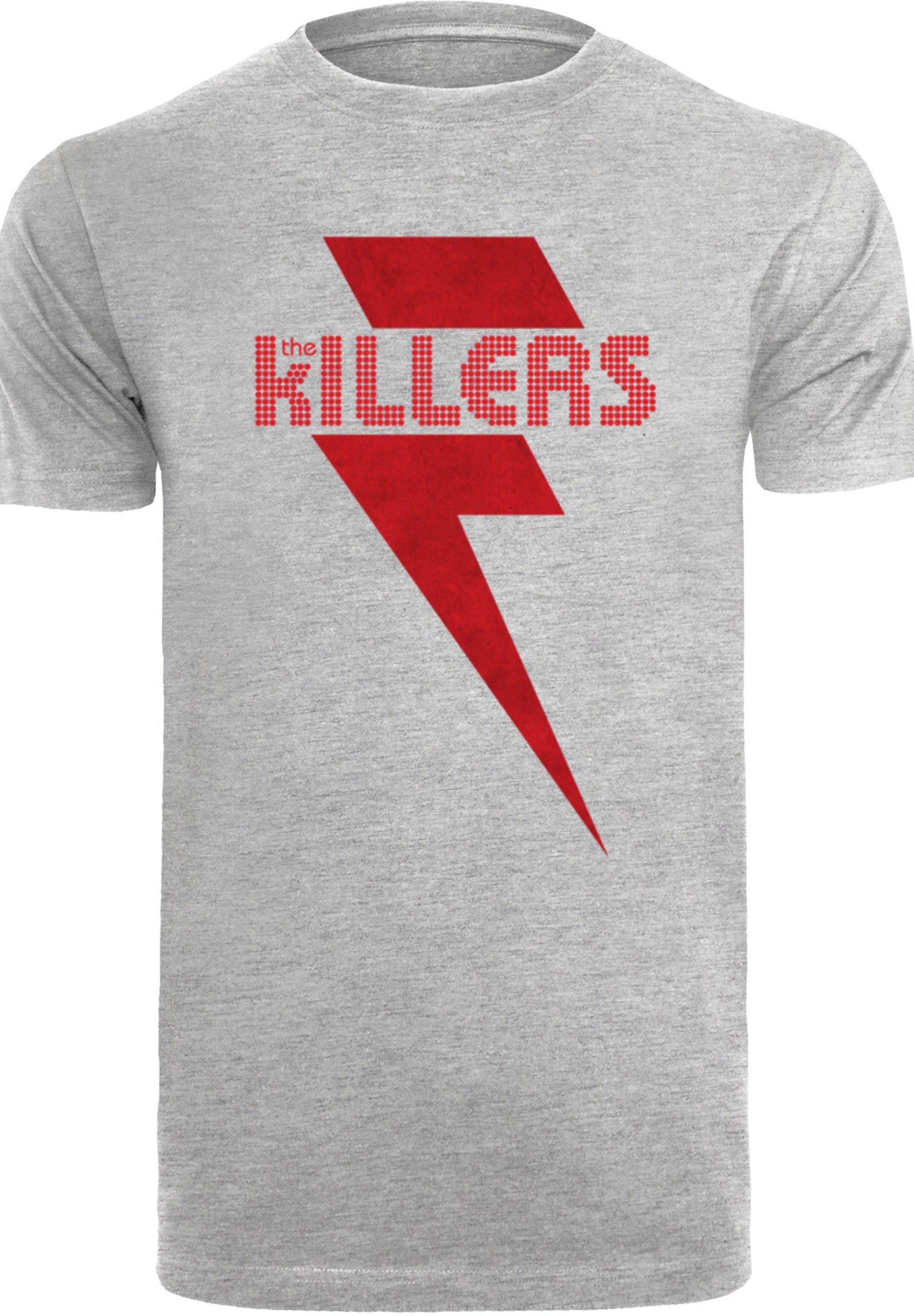 Killers F4NT4STIC heather Red T-Shirt grey Bolt The Print