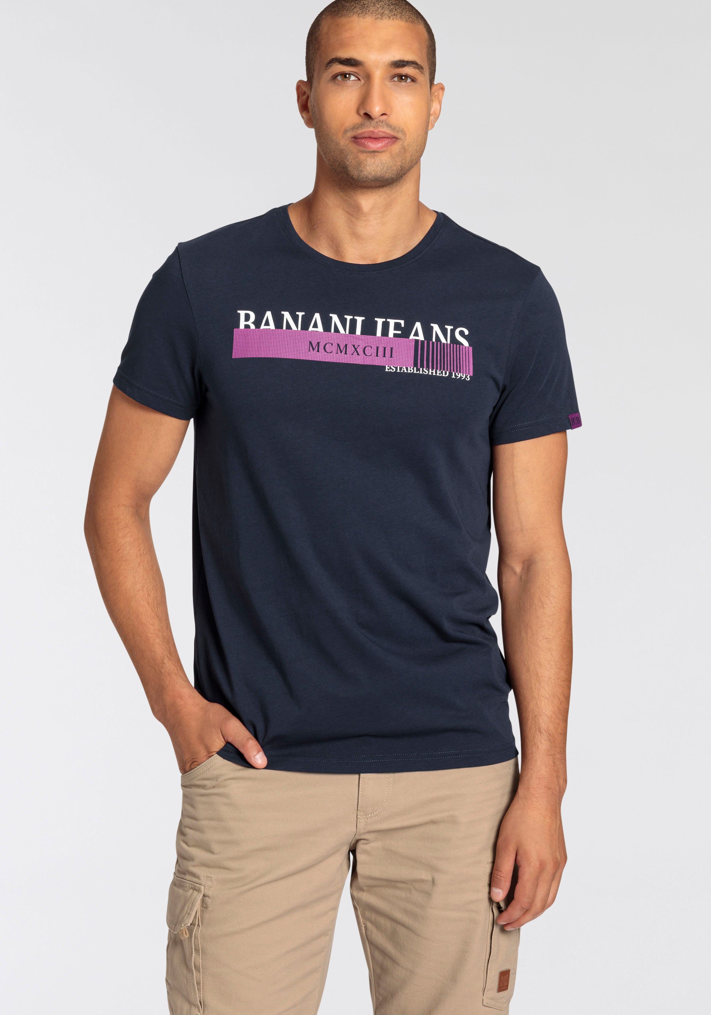 Bruno Banani T-Shirt kurze Ärmel, schmale günstig online kaufen