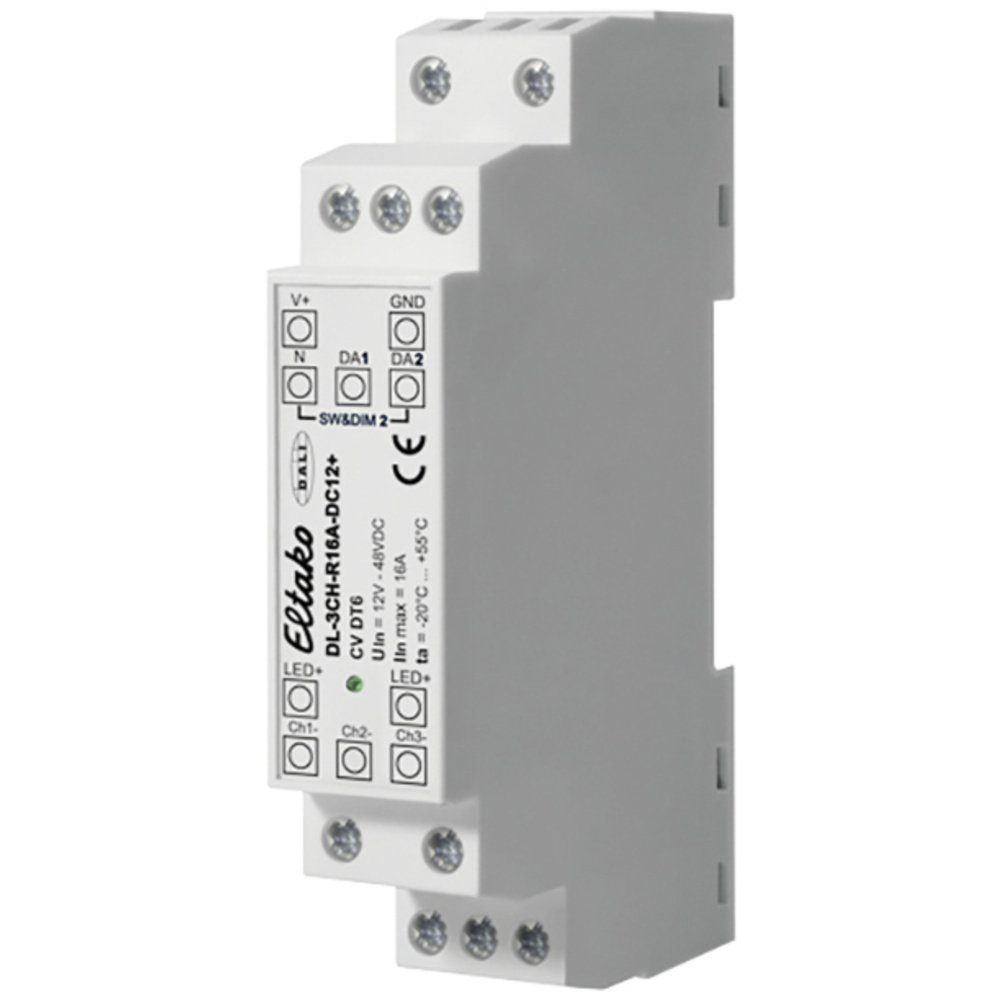 Eltako Drehdimmer Eltako 33000024 LED-Dimmer Grau