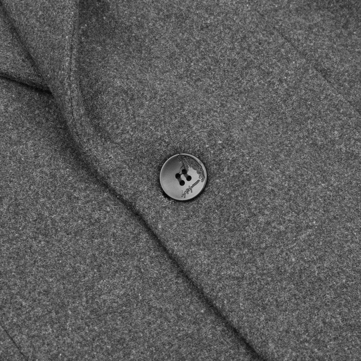 Allthemen Wollmantel Slim Fit Wintermantel Mittellang Wollmantel mit Reverskragen – Bild 4 von 5