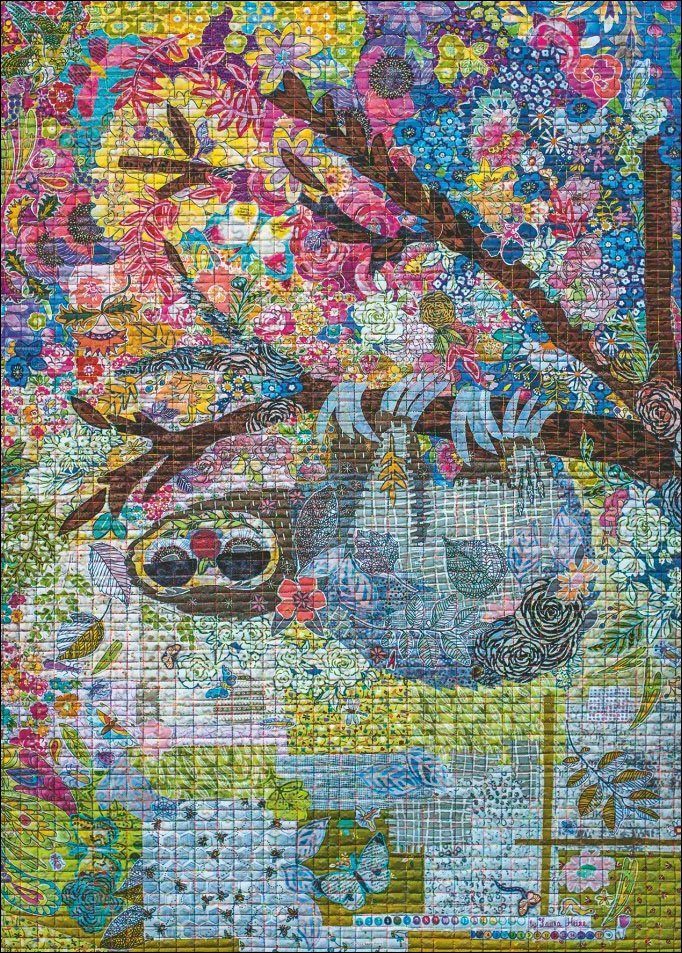 HEYE Puzzle Sloth, 1000 Puzzleteile, Made Germany in