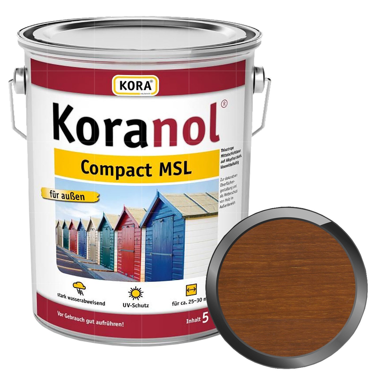 KORA Holzschutzlasur Koranol Compact MSL - 5 Ltr