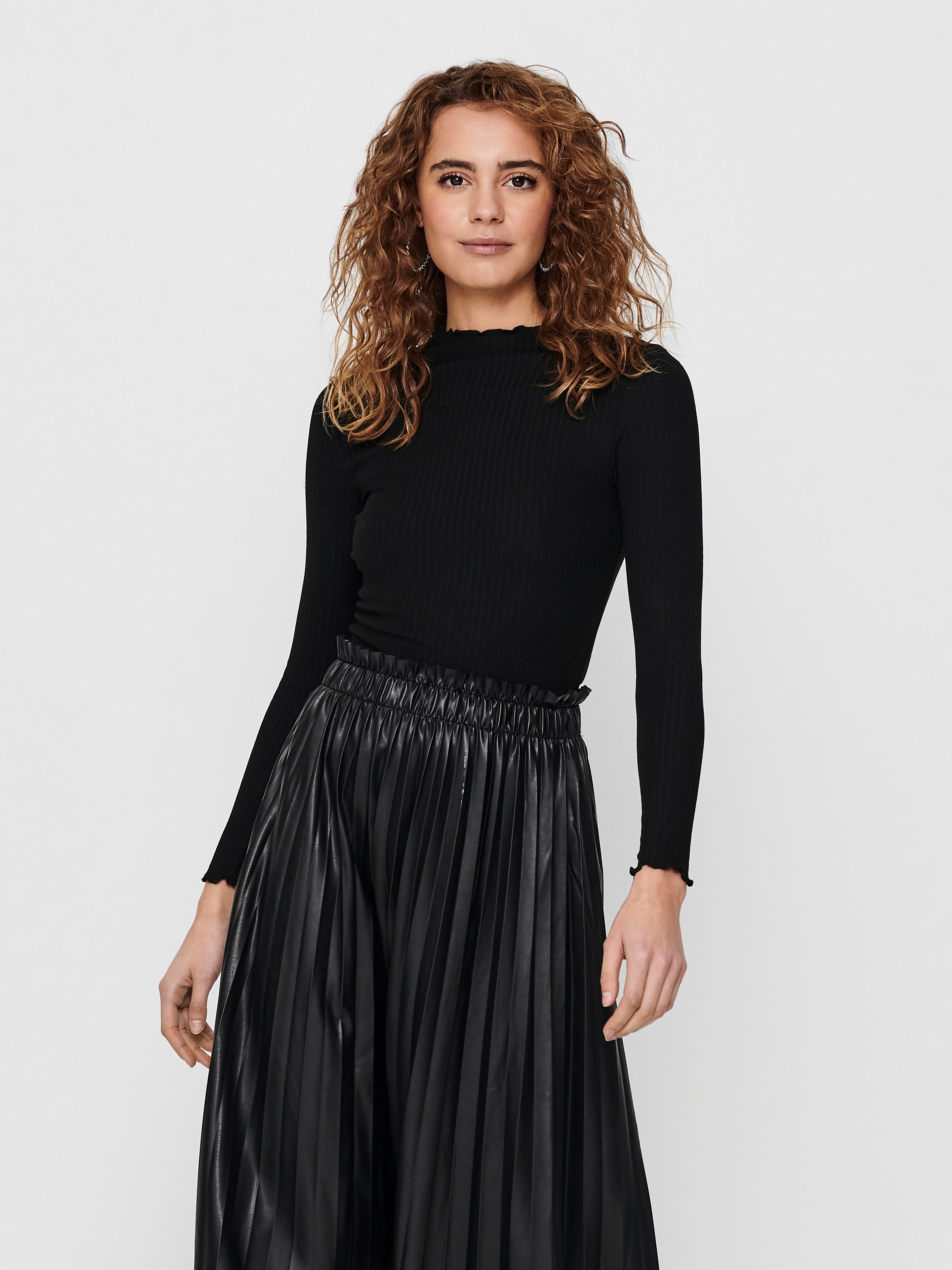ONLY Langarmshirt ONLEMMA L/S HIGH NECK TOP