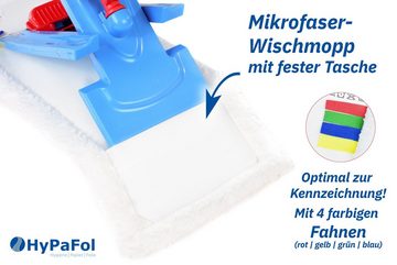 Hypafol Wischmopp / Baumwolle / Mikrofaser/ mit Borsten, 40-50 cm Breite, 3er-Pack