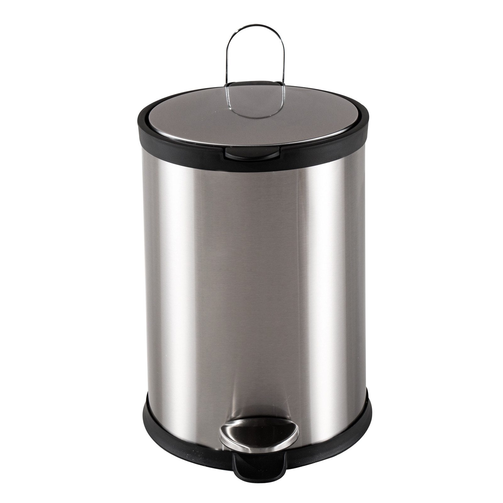 HTI-Living Сміттєві урни Treteimer Edelstahl Jannik 12 Liter, Сміттєві урни mit Soft-Close-Deckel
