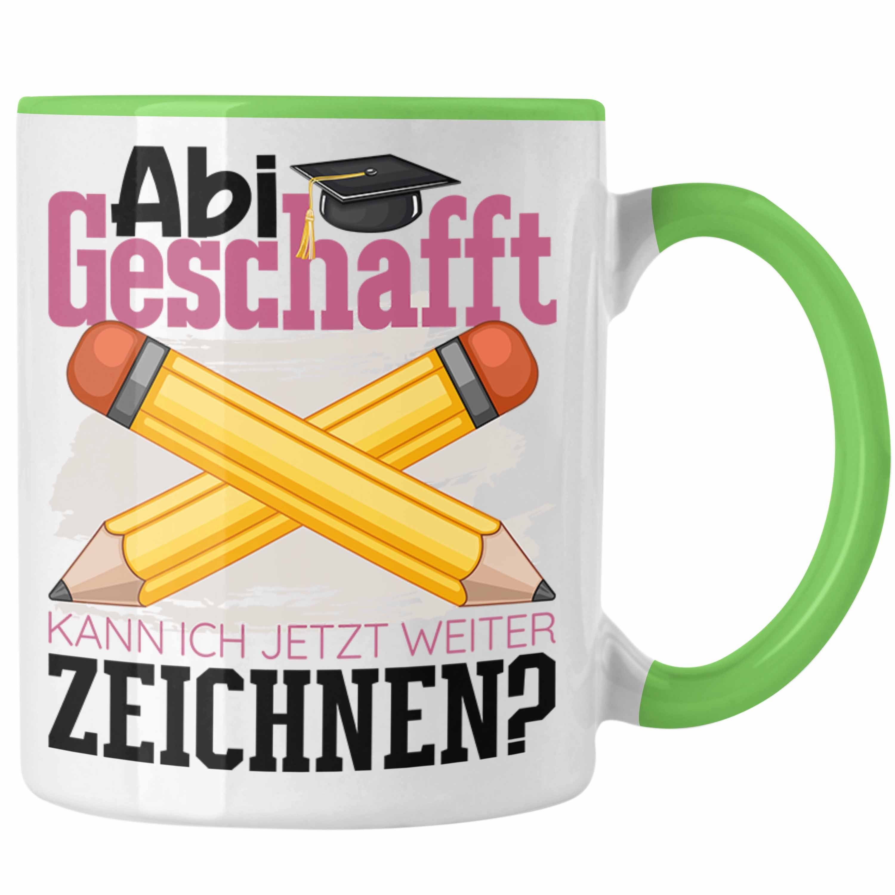 Ich Jetzt Tasse Geschenk Prüfung W Grün Geschafft Tasse Bestanden Kann Abitur Trendation Abi