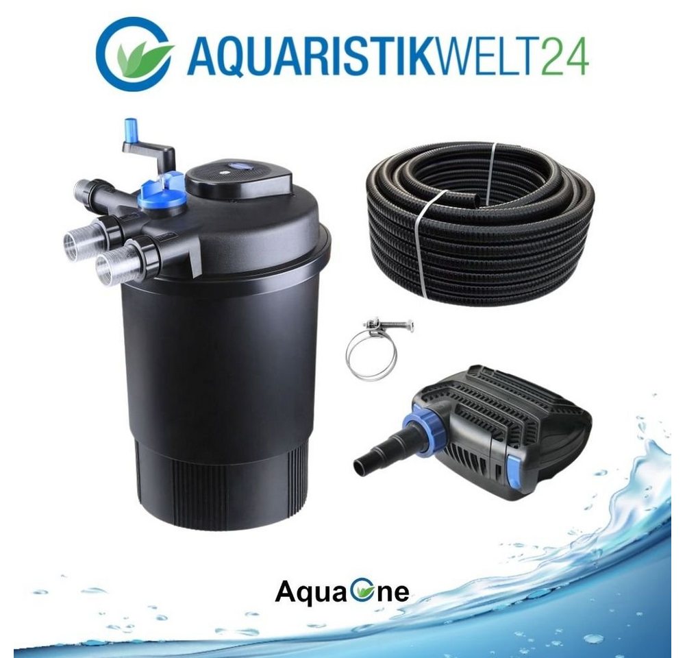 Thumbnail - Aquaone Teichfilter Druckteichfilter Set CPF 30000 mit 70W Eco Pumpe 10m Schlauch Nr.45