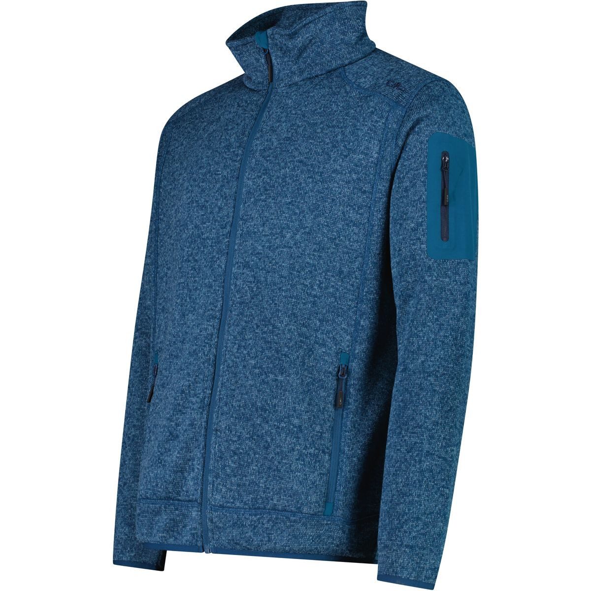 CMP Fleecejacke Man Knit Fleece Jacket Funktionale und komfortable Herren-Fleecejacke von CMP mit – Bild 2 von 3