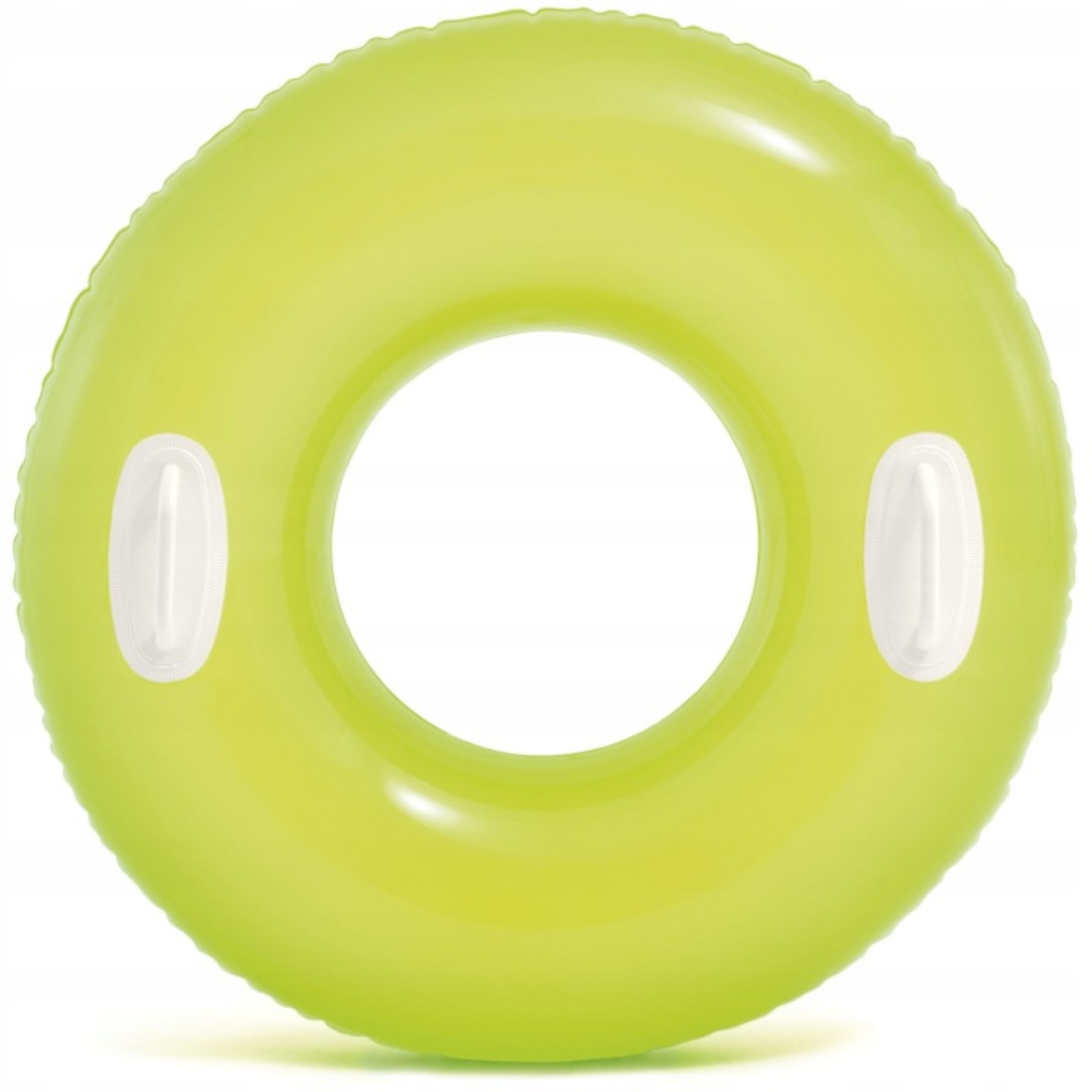Festivalartikel Schwimmring INTEX Schwimmring 76 cm mit Griffen XL Neon Kinder ab 8 Jahren (1-tlg)