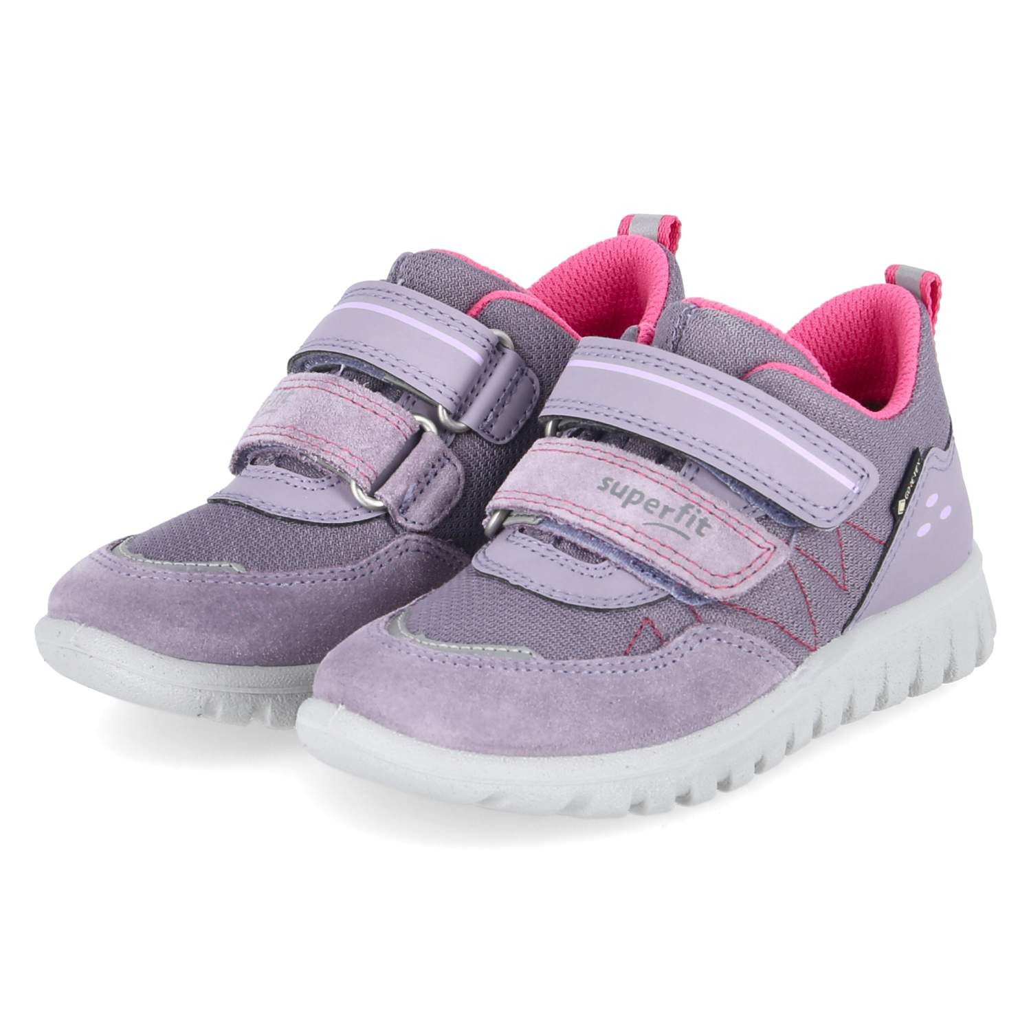Superfit Superfit 1-006182-8530 Mädchen Synthetik, Leder & Textil lila Slipper
