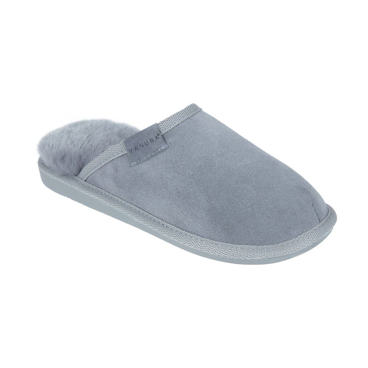 Vanuba CORRIEDALE Damen Hausschuh Echtleder Hüttenschuhe/Winter-Hausschuhe/Gefüttert