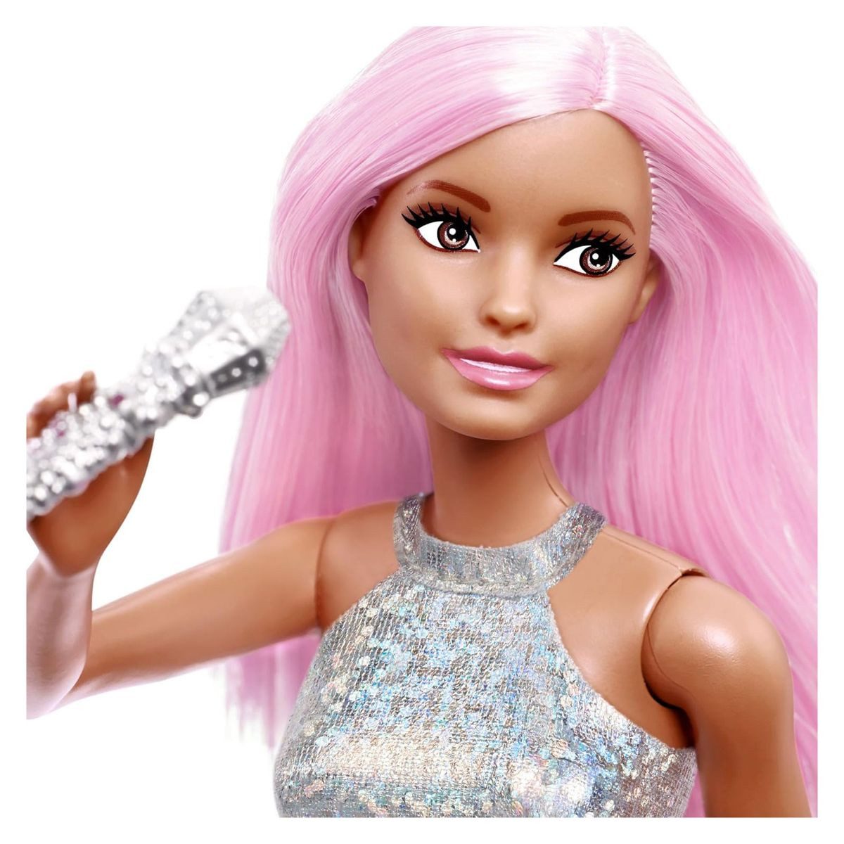 Mattel® Stehpuppe Mattel JCW42 - Barbie - You can be anything - Pop-Star, Sängerin, Pup – Bild 4 von 5