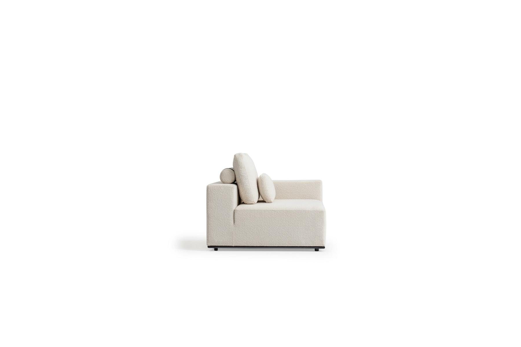 JVmoebel Ecksofa Textil Stil Möbel Sofa Wohnzimmer Luxus Europe in Moderne, L-Form Made