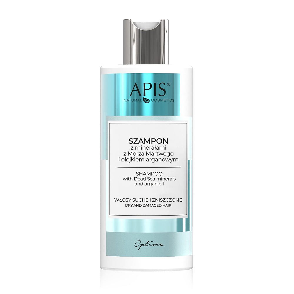 Apis Natural Cosmetics Haarshampoo APIS OPTIMA, Shampoo mit Mineralien aus dem Toten Meer, 300 ml