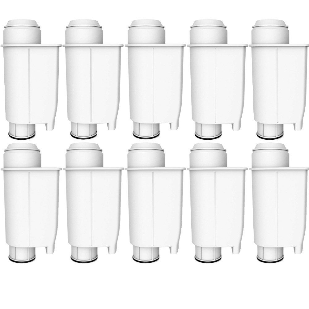 Trade-Shop Wasserfilter 10x passend für Philips Saeco HD8743 Focus, HD8833 Focus Techno, Kaffeevollautomat / Kaffeemaschinen / Espressomaschinen
