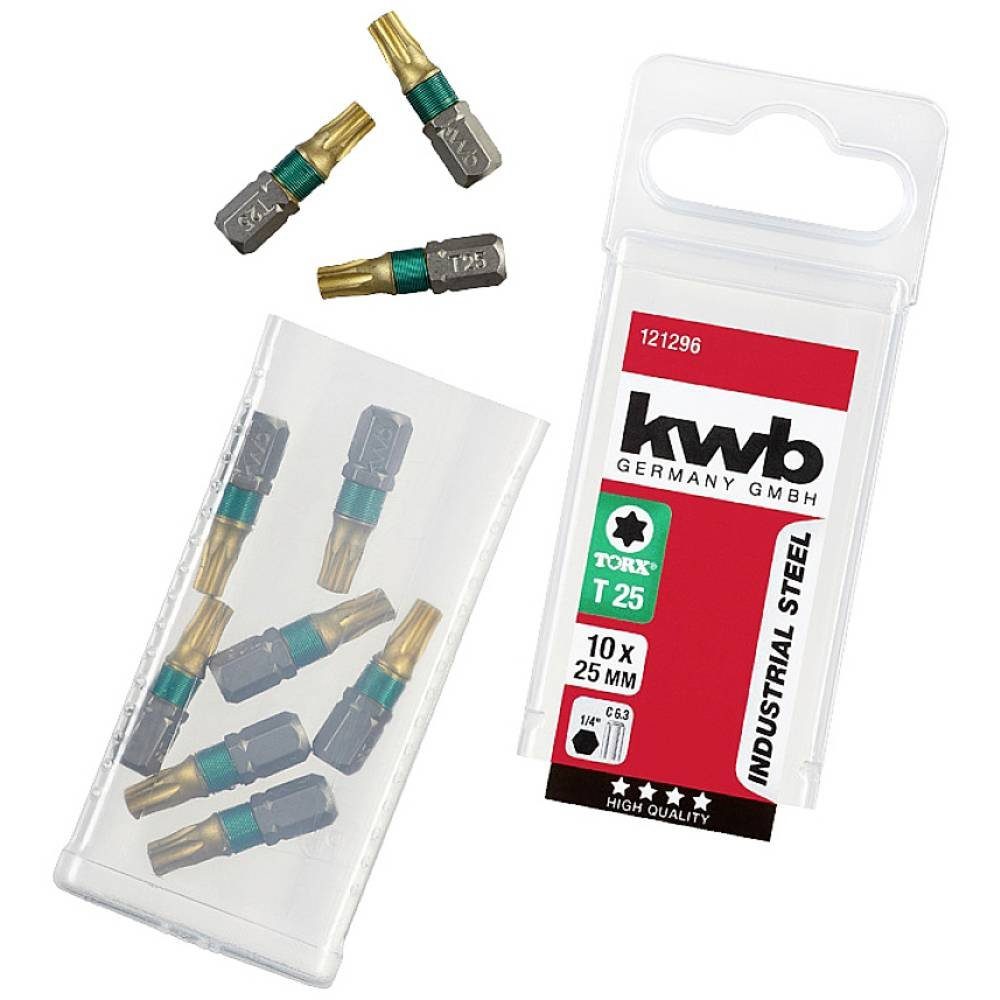 Torx-Bit Titan Bits – 10er TX T 25 Bit-Set 25 mm