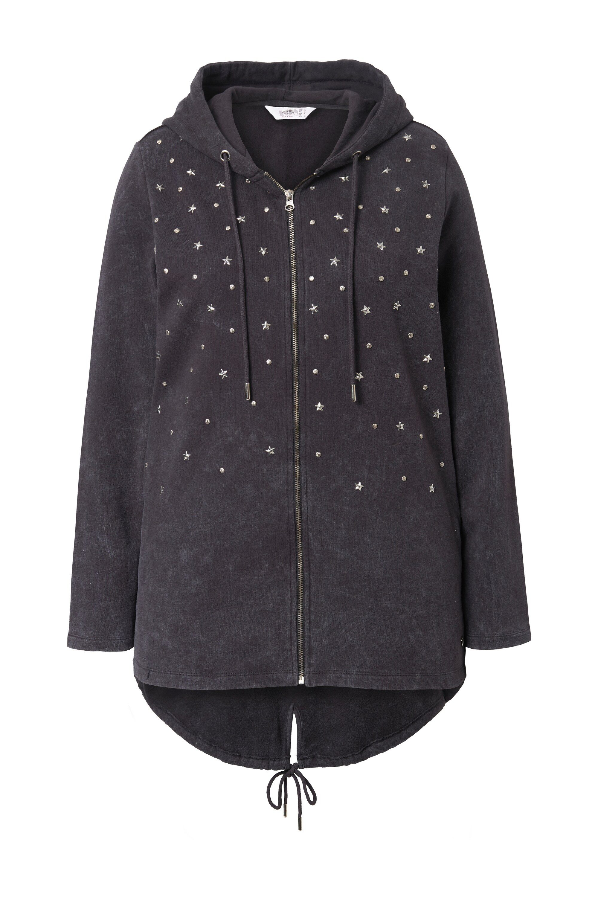 Angel of Style Sweatjacke Sweatjacke A-Linie Sterne Kapuze günstig online kaufen