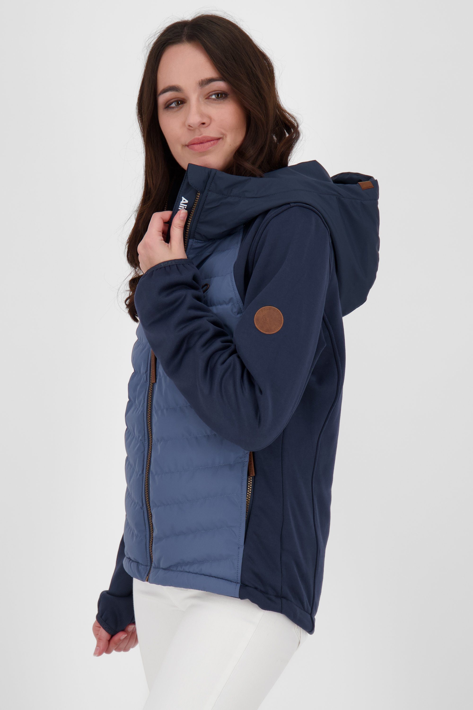 & marine Jacke Kickin Damen Winterjacke, A gefütterte SoleneAK Winterjacke Alife Hybrid