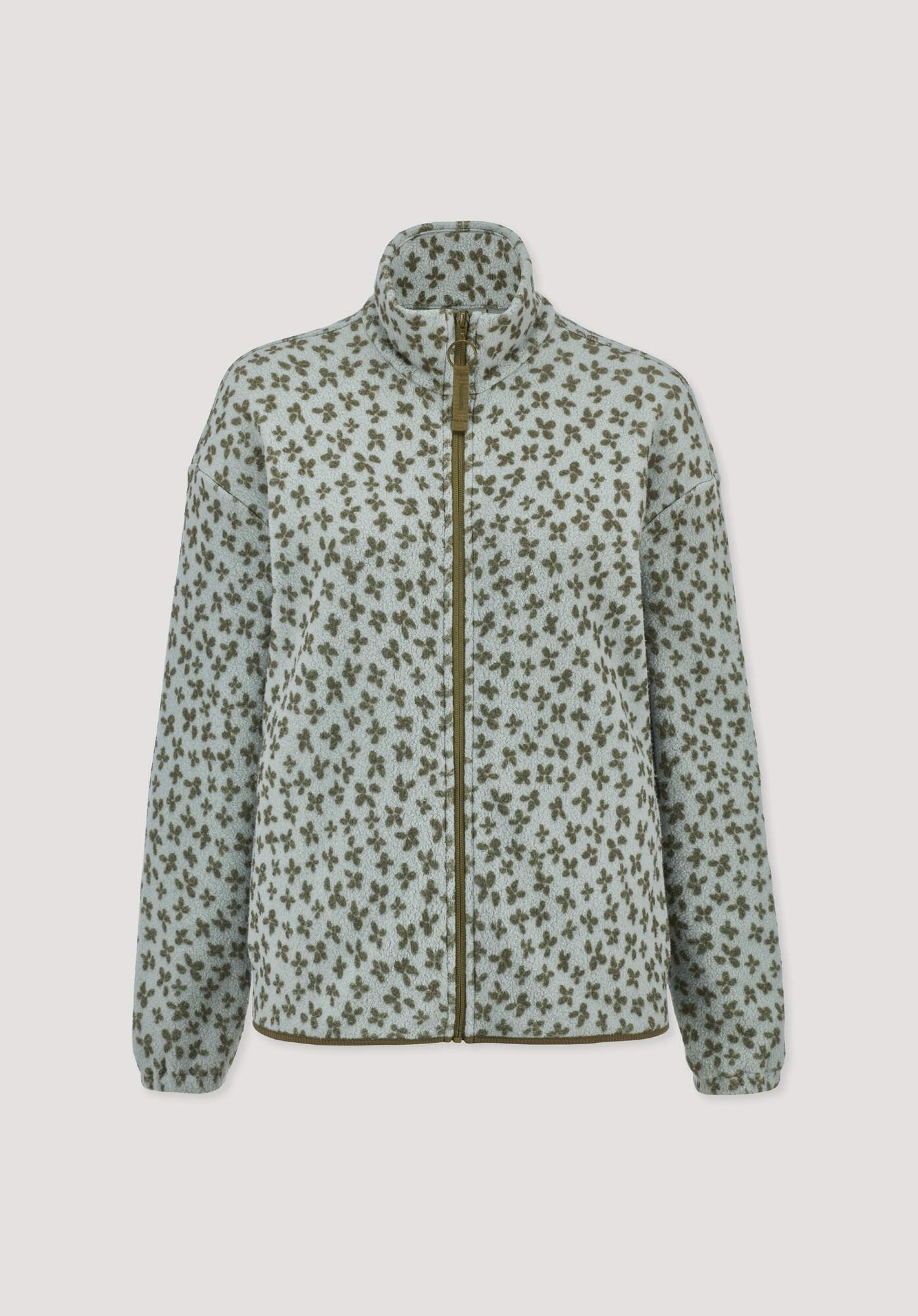 Hessnatur Fleecejacke ACTIVE LIGHT aus reiner Bio-Baumwolle (1-St)