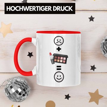 Trendation Tasse Makeup Tasse Geschenkidee für Makeup-Stylist Geburtstag Lustiges Gesch