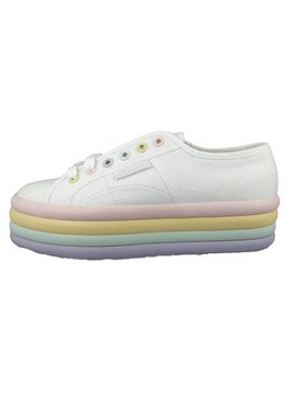 Superga S2116KW AD6 White violet Green Sneaker
