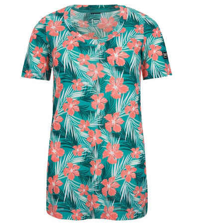 SUPER.NATURAL Kurzarmshirt »super.natural Digital Printed T-Shirt stylisches Damen Sommer-Shirt mit Allover-Print Kurzarm-Shirt Bunt«