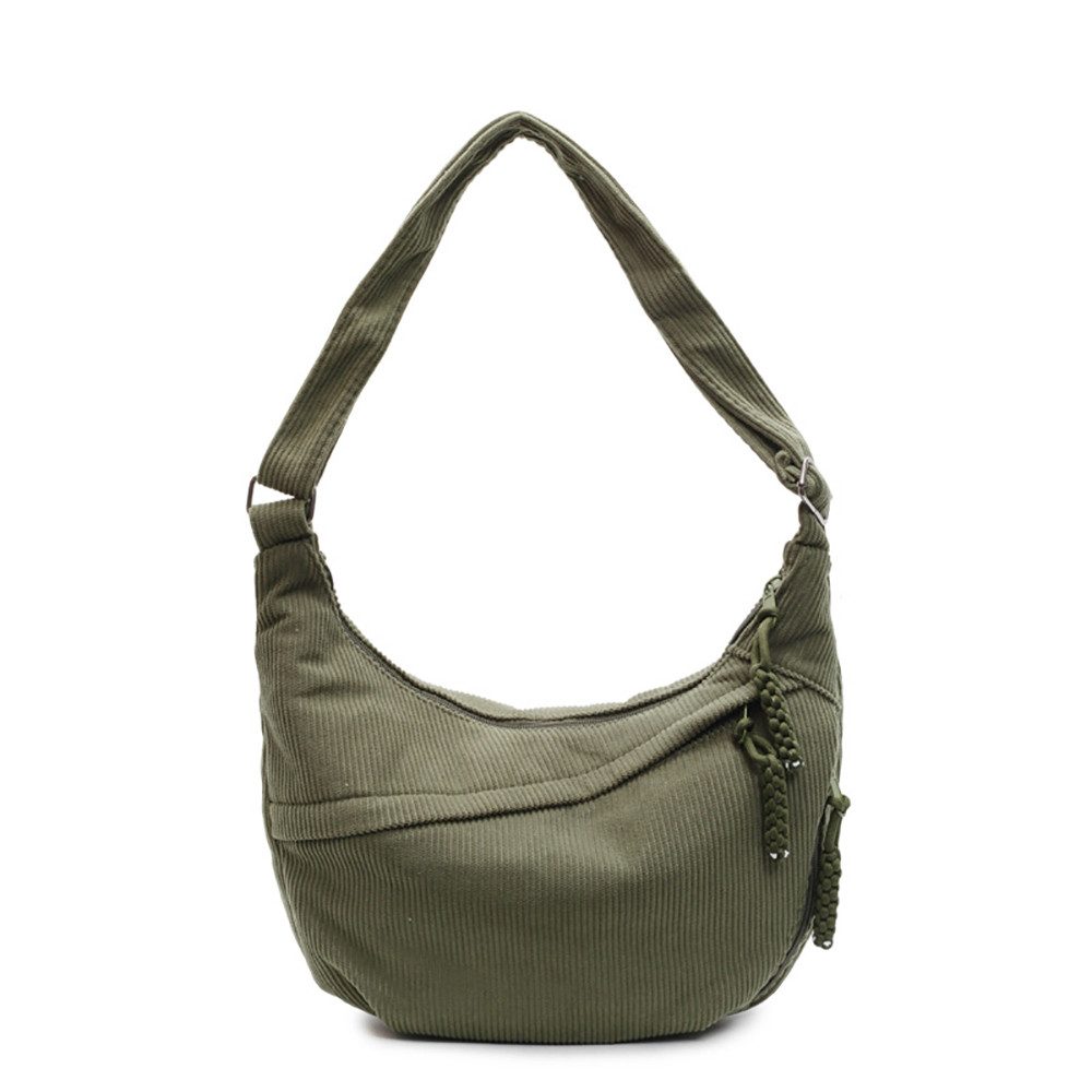 Schultertasche Crossbody Bag Damen Umhängetasche Halbmond Crossbody Bag