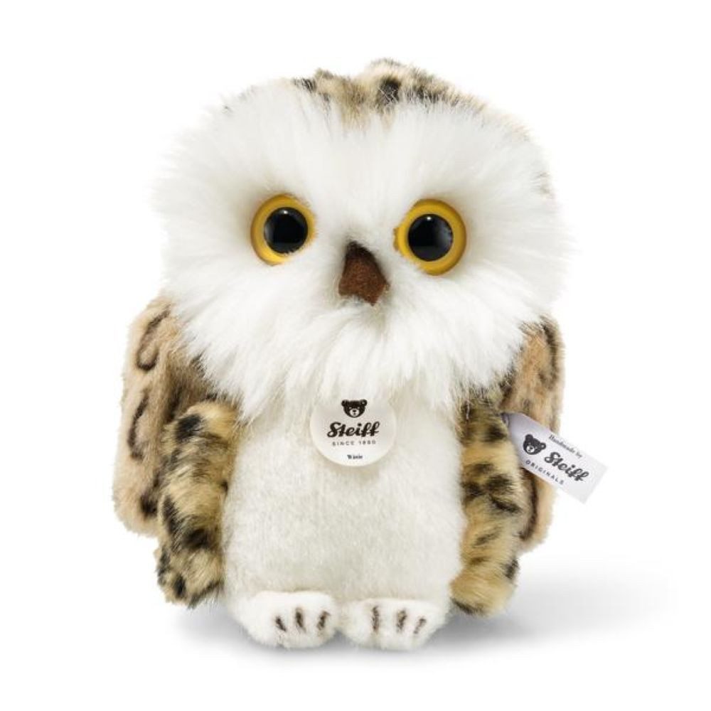 Steiff Kuscheltier Eule Wittie 12 cm