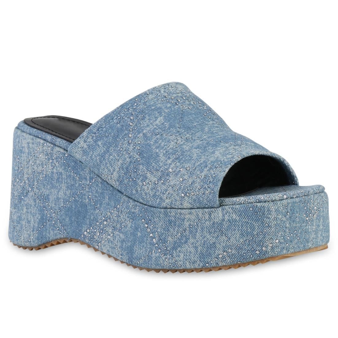 VAN HILL 841124 Plateausandaletten Schuhe günstig online kaufen