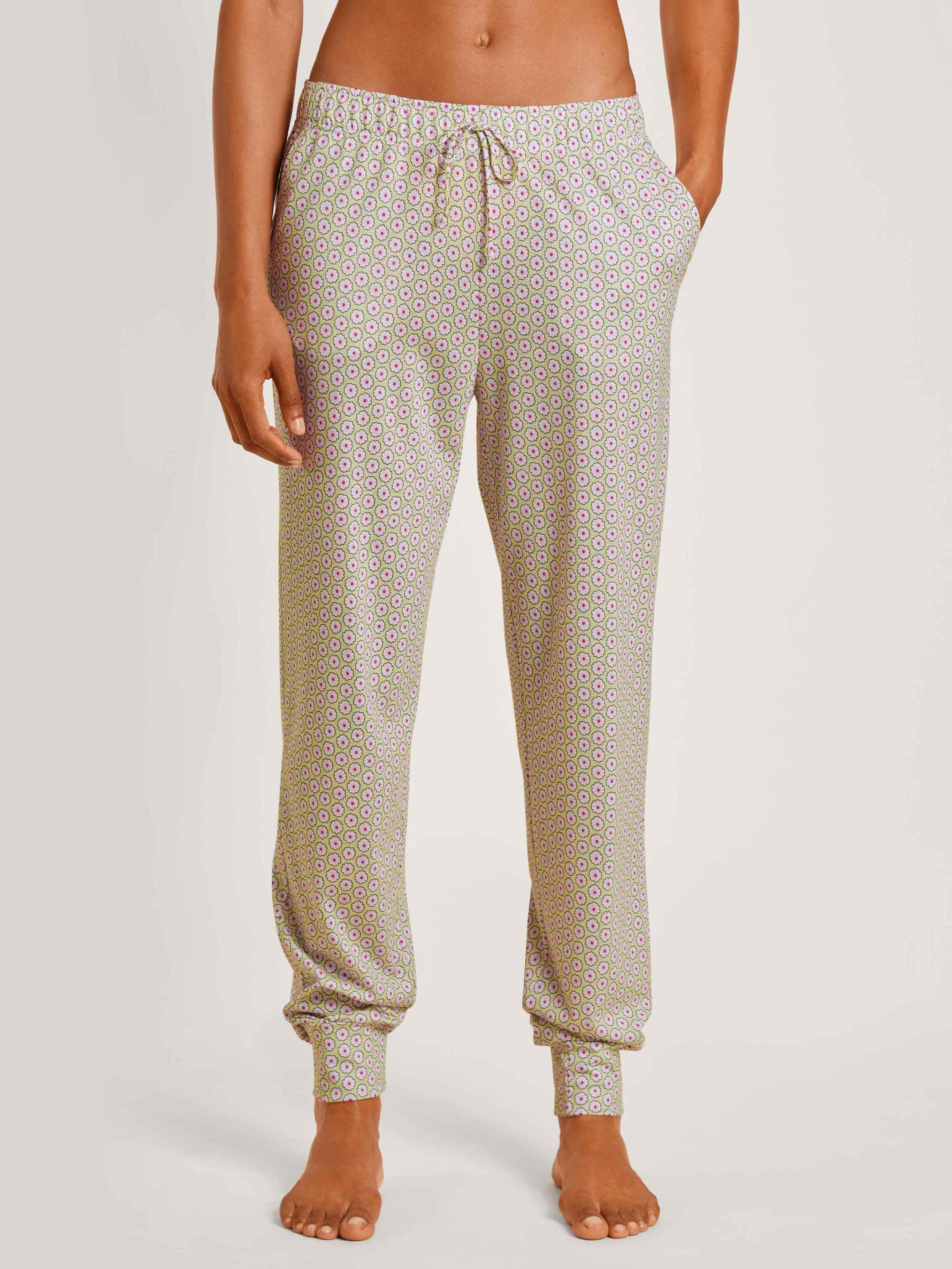 Pyjamahose Seitentaschen Bündchen-Pants (1-tlg) mit CALIDA