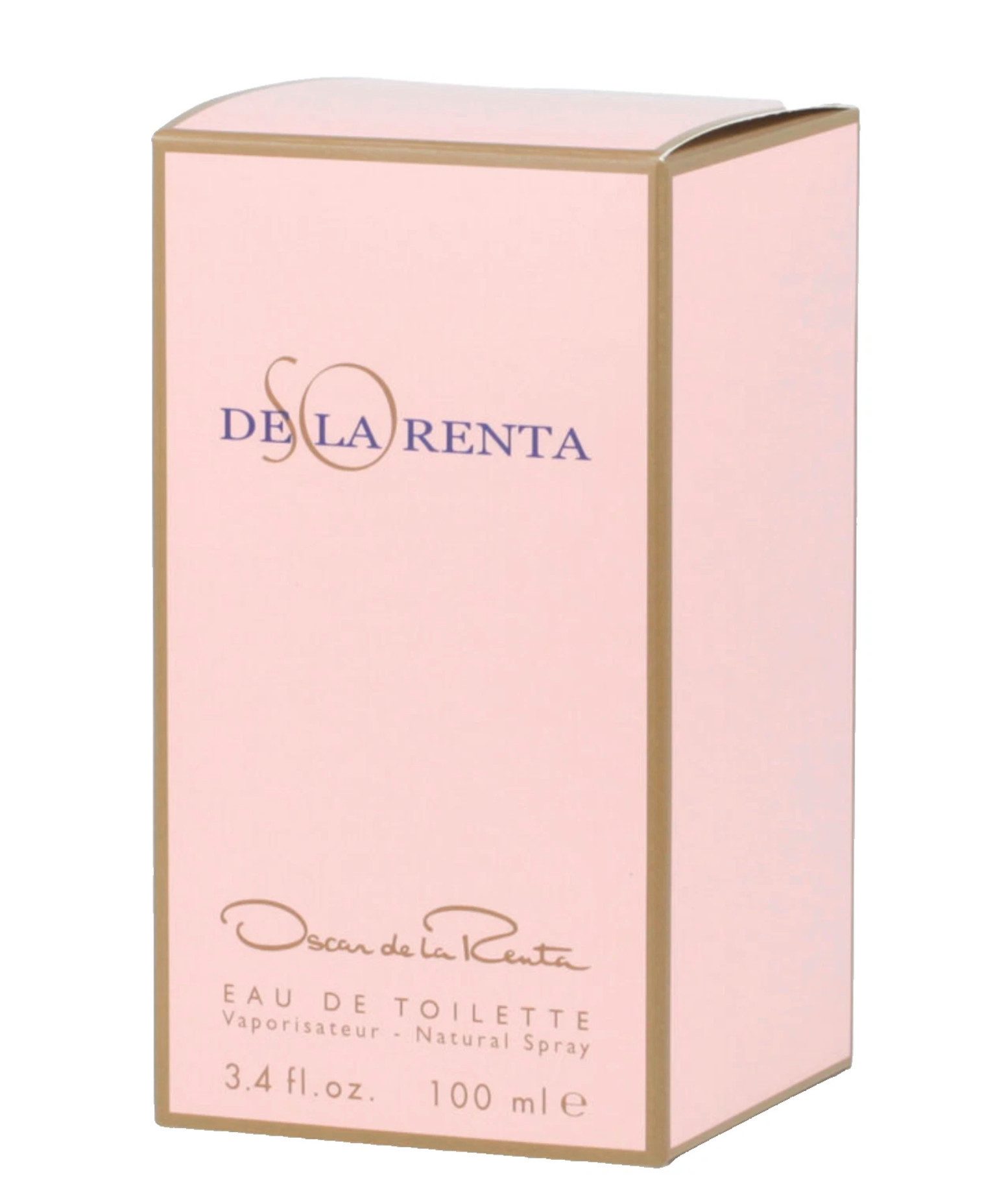 Oscar de la Renta Eau de Parfum So Eau de Toilette Spray Duft Edt Versiegelt 100ML, Florales Herz mit eleganter,weicher Blütenstruktur