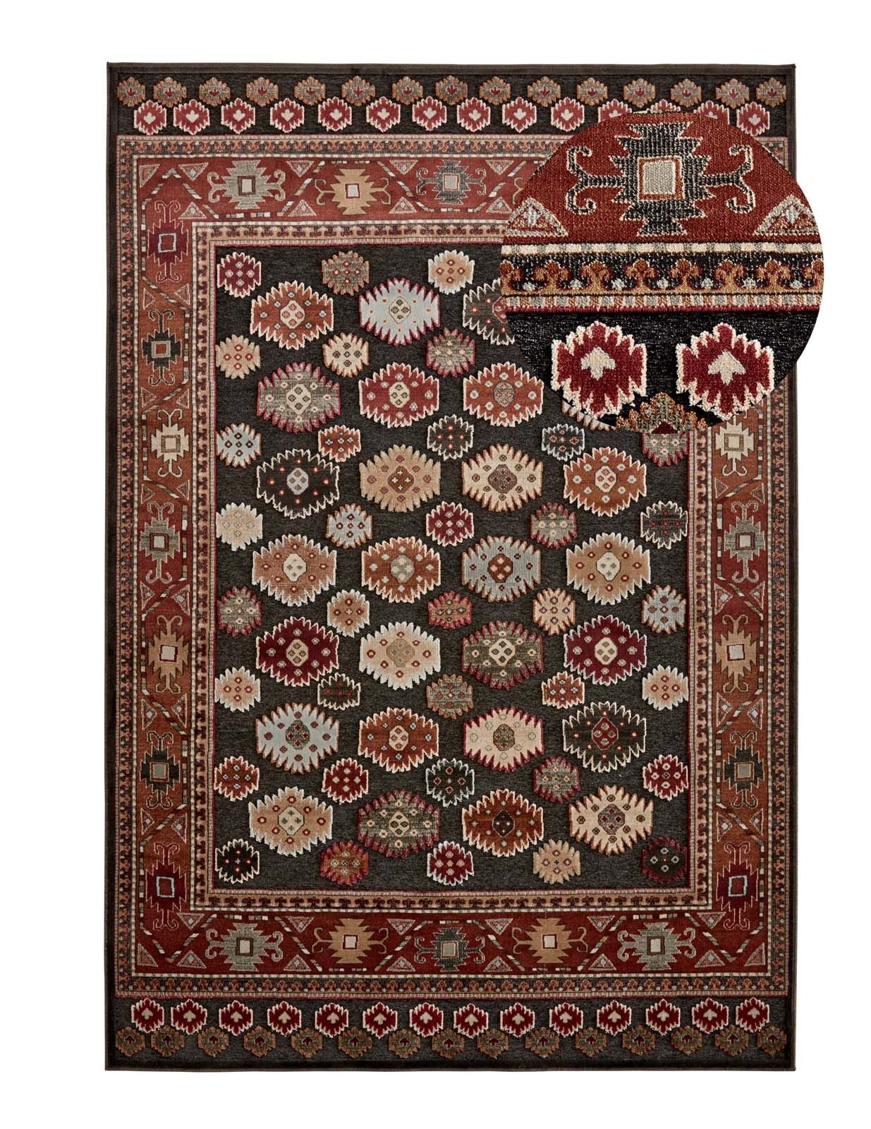 TaraCarpet Teppich Moderner Orientteppich Farah Kelim, rechteckig, Höhe: 6 günstig online kaufen