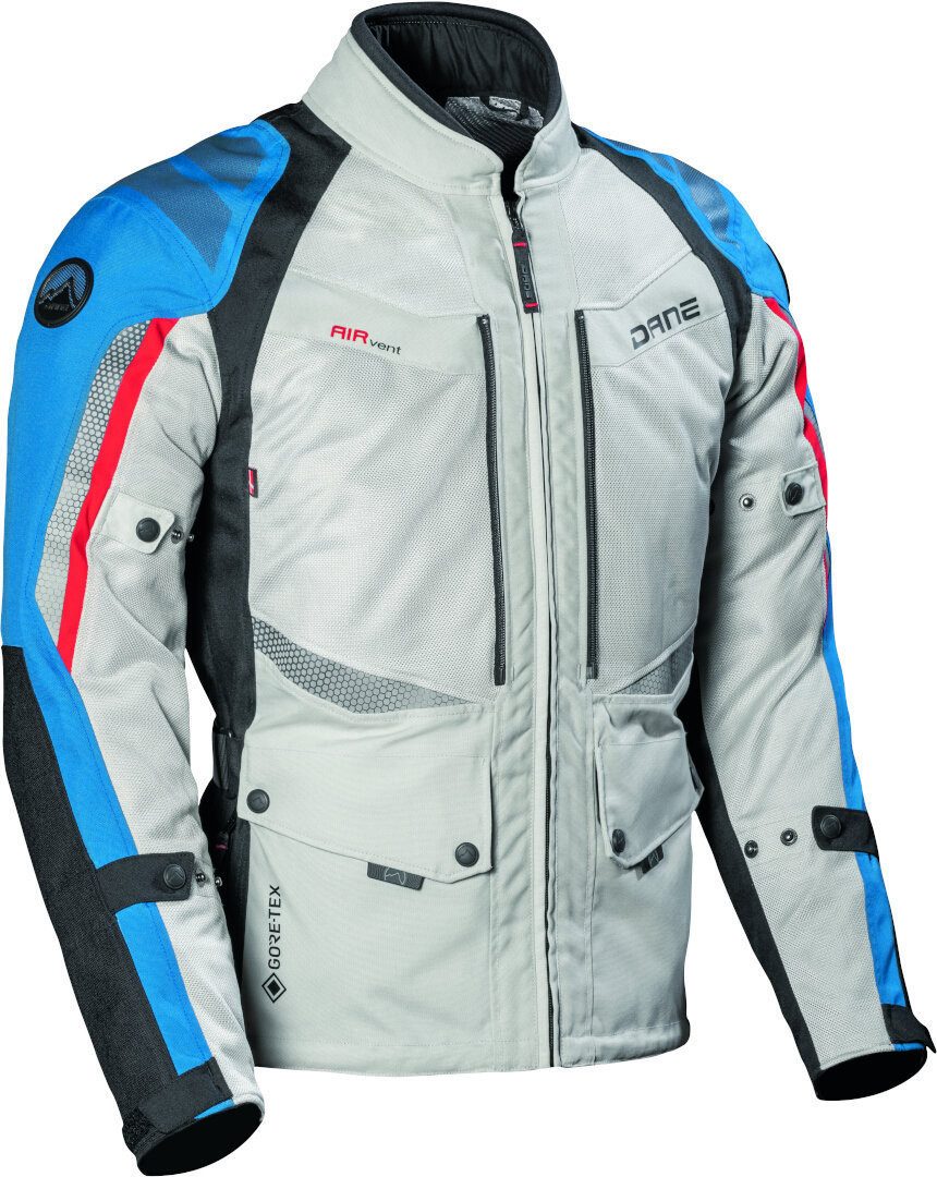 DANE Motorradjacke Drakar wasserdichte Motorrad Textiljacke