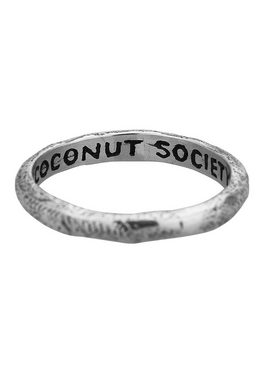 HAZE & GLORY Silberring Coconut Society Stacking 925 Silber