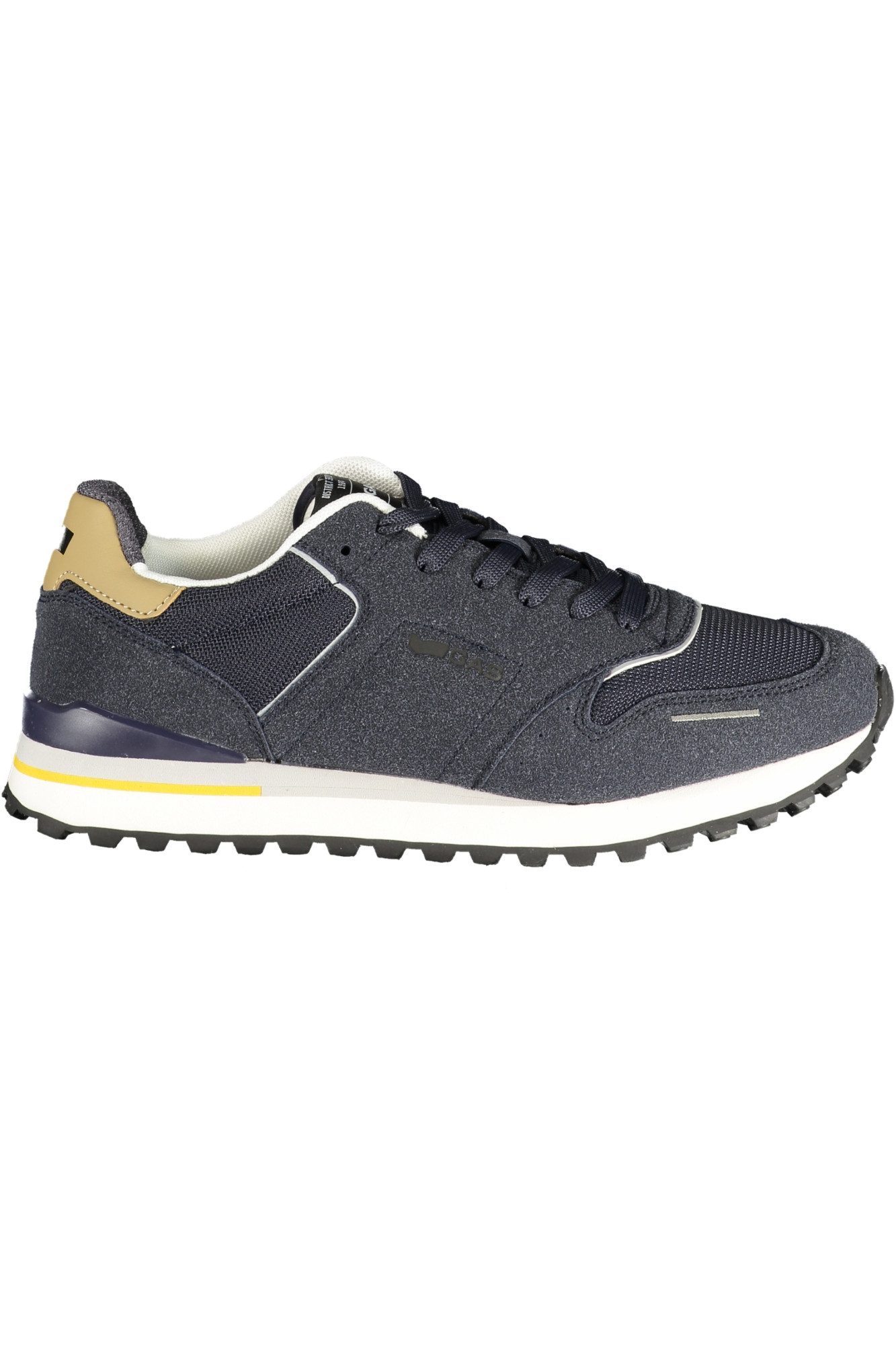 GAS Sneaker Herren-Sportschuh Blau mit Kontrasten und bequemem