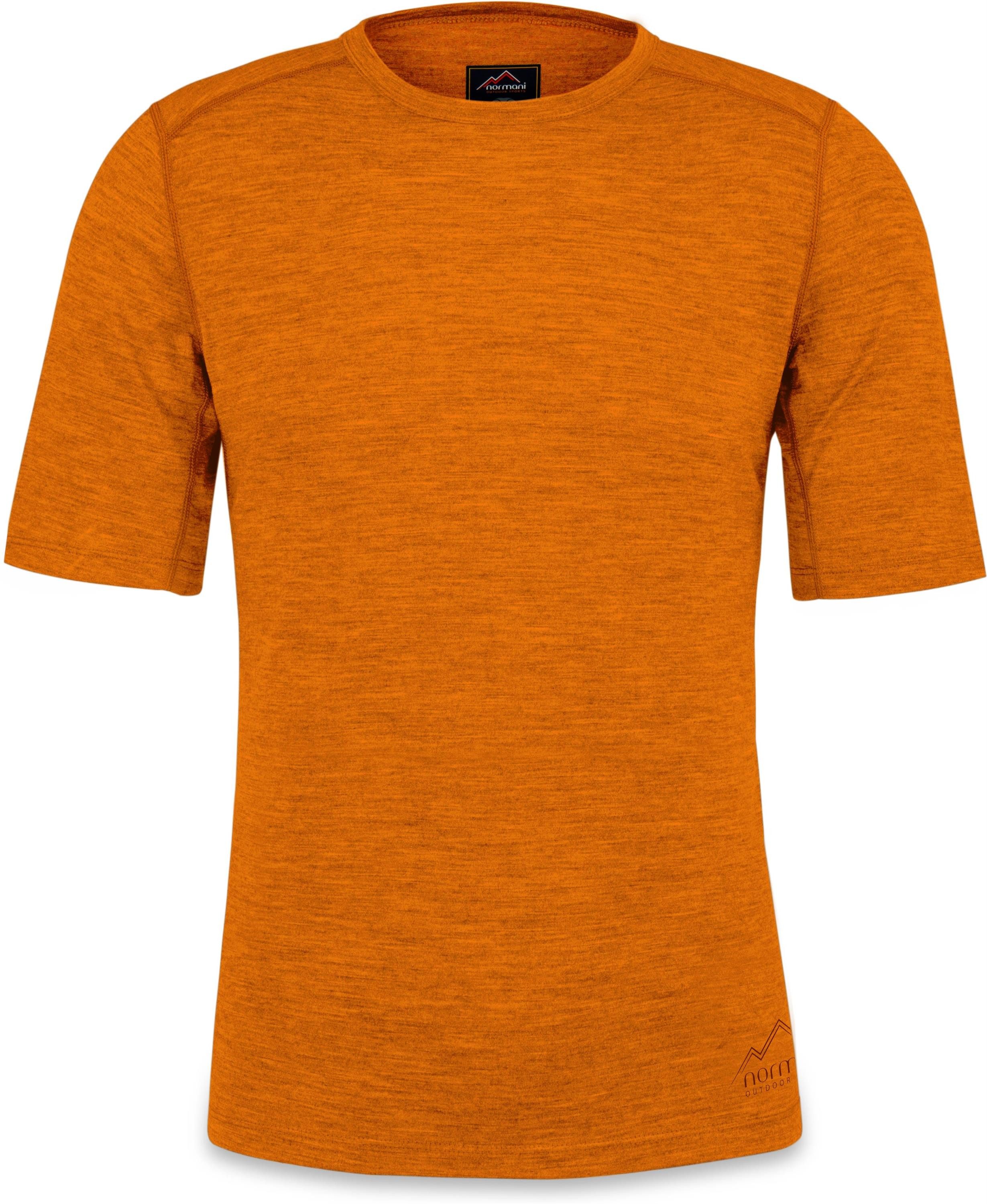 normani Thermounterhemd Herren Merino T-Shirt Darwin Kurzarm T-Shirt Thermounterwäsche aus Merinowolle