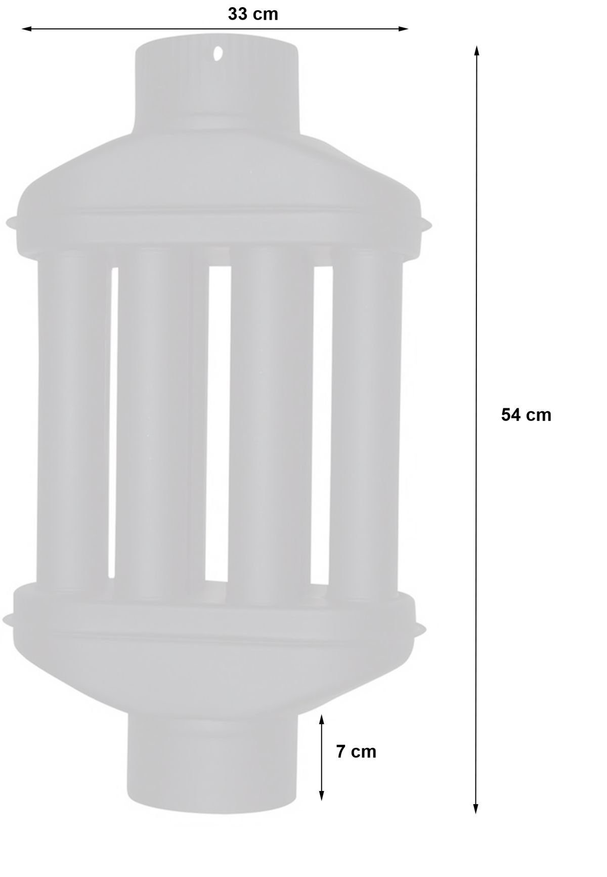 moeby24 Ofenrohr Abgaswärmetauscher 130mm Warmlufttauscher 6 Rohre Kaminroh günstig online kaufen