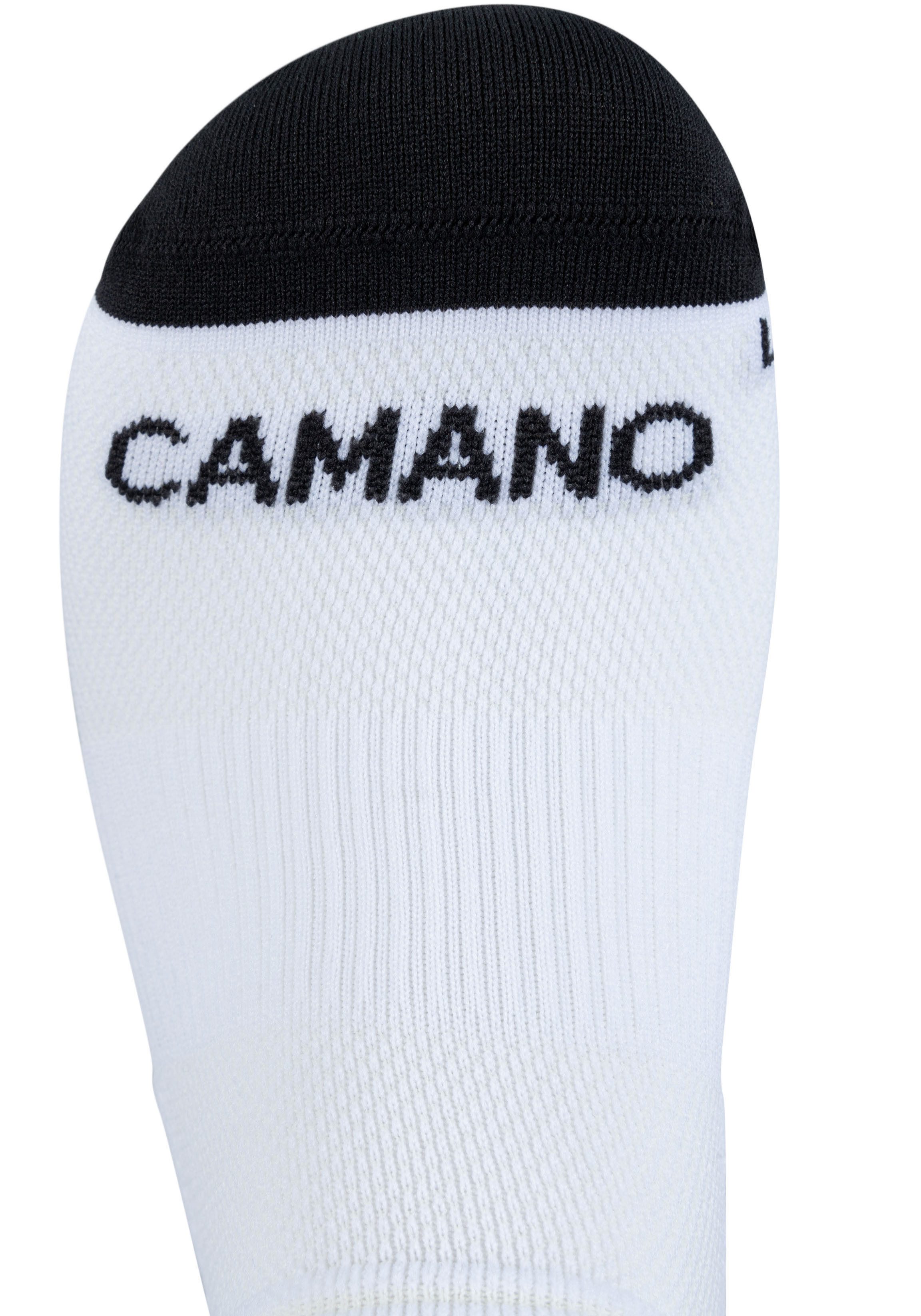 Camano Sportsocken function (3-Paar) mit kontrastfarbener Zehenpartie und Ferse