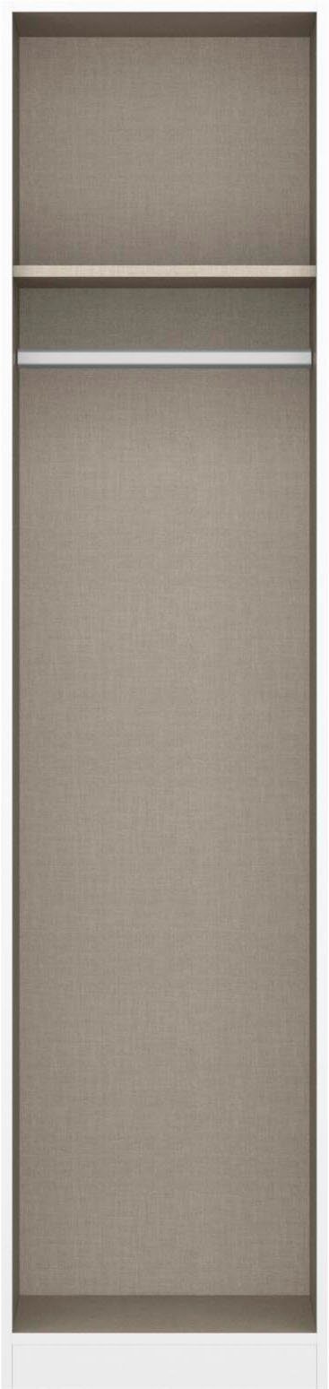 rauch Drehtürenschrank Kleiderschrank Schrank Garderobe Wäscheschrank Ankleide NIDDA (Breiten 47/91 cm, Höhe 197 cm) grifflose Front sowie Push-to-Open Funktion – Bild 5 von 5