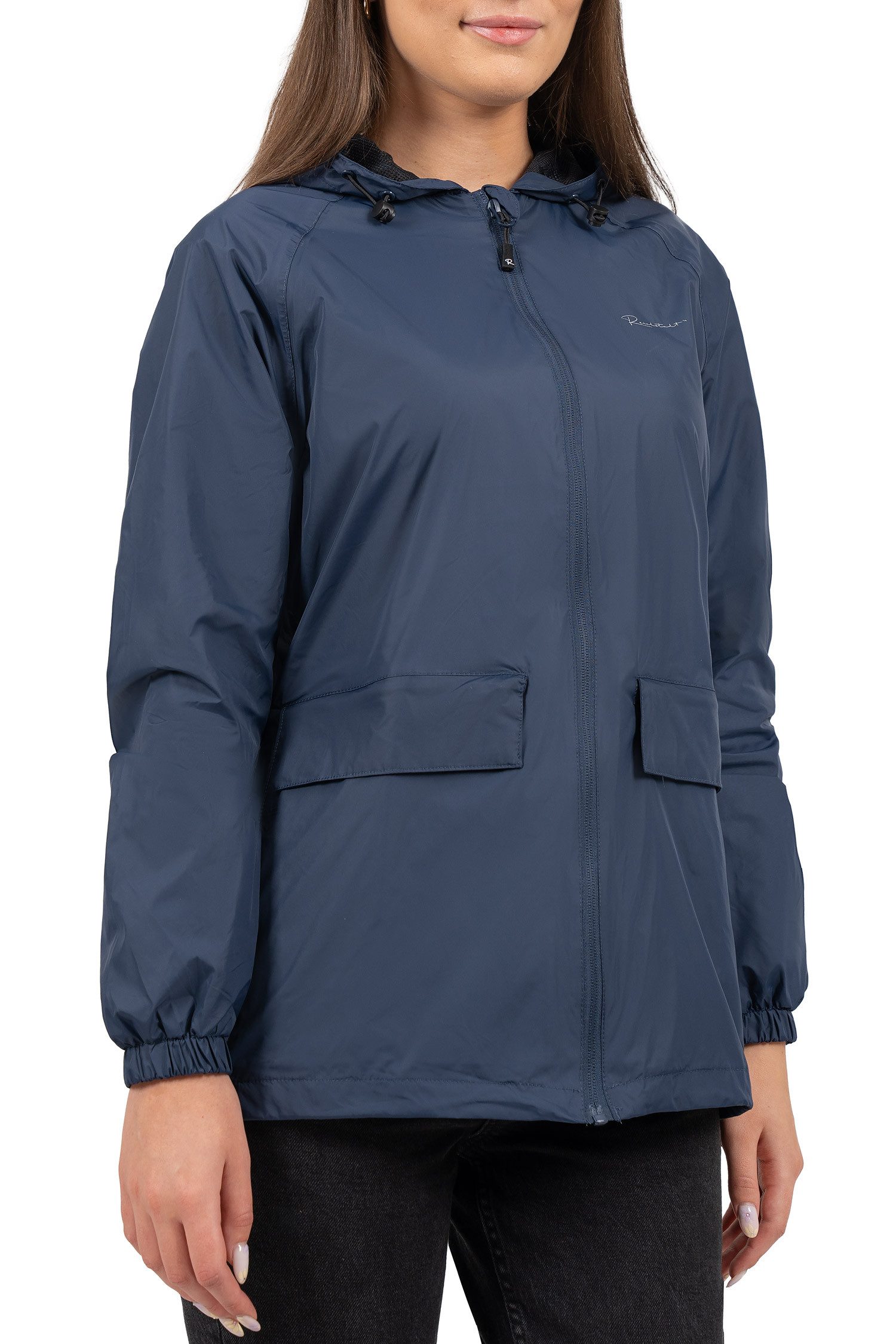 Reichstadt Allwetterjacke Damen Relaxed Fit Übergangsjacke Windbreaker 24RSW054 100% wasserfeste Damen-Regenjacke