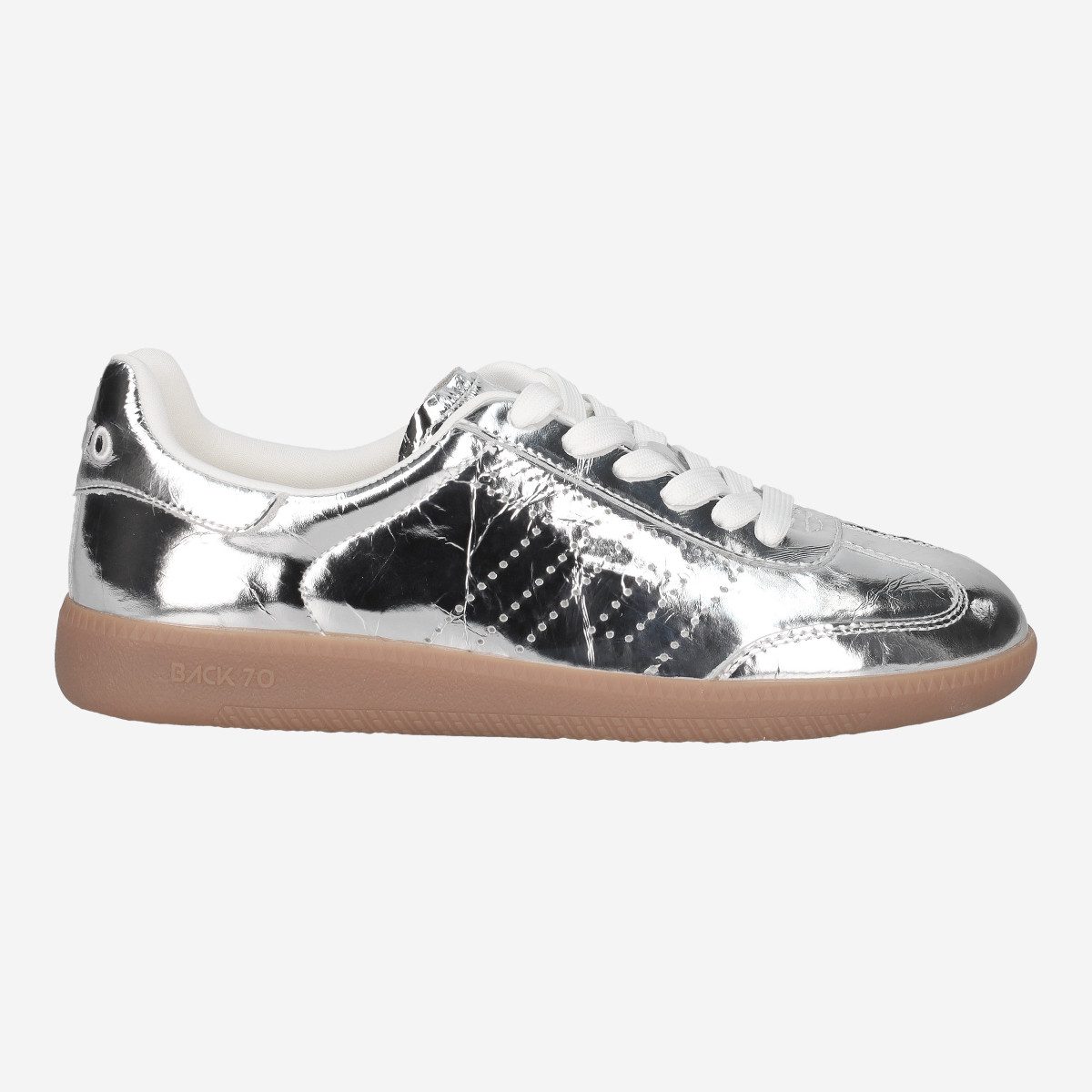 BACK 70 108001-001197 CLOUD 2520-04, Sneaker in Silber für Damen Sneaker