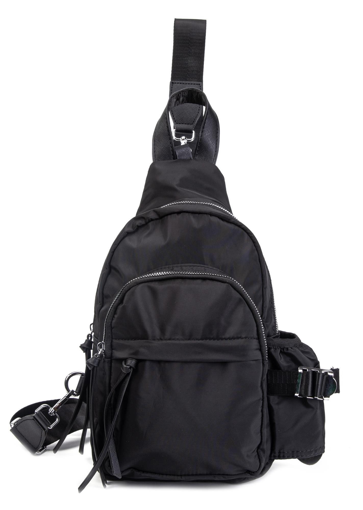 ITALYSHOP24 Schultertasche Damen Crossbody Sling-Tasche Brusttasche Bodybag günstig online kaufen