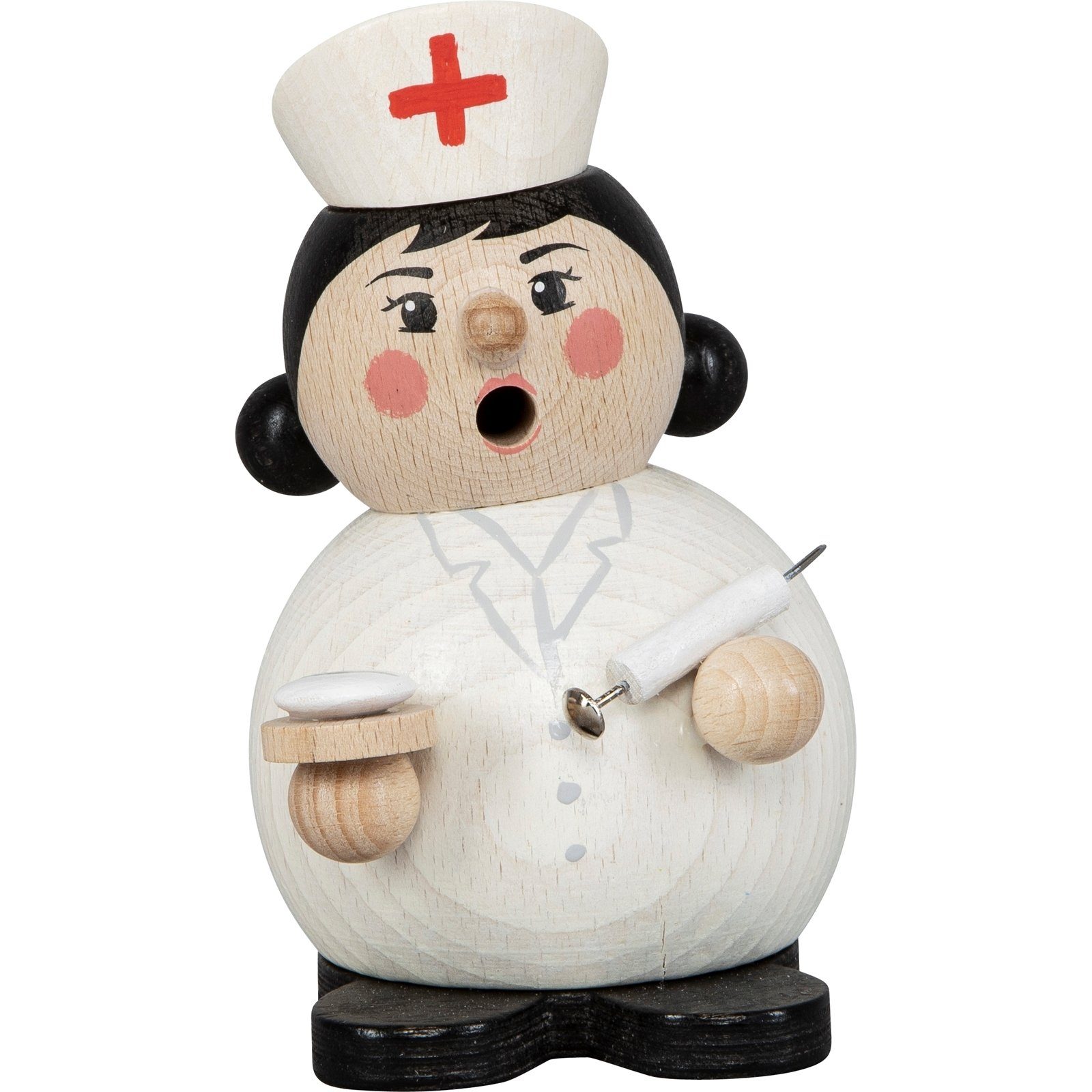 SAICO Original Räuchermännchen Räucherfigur Krankenschwester, (1 St)