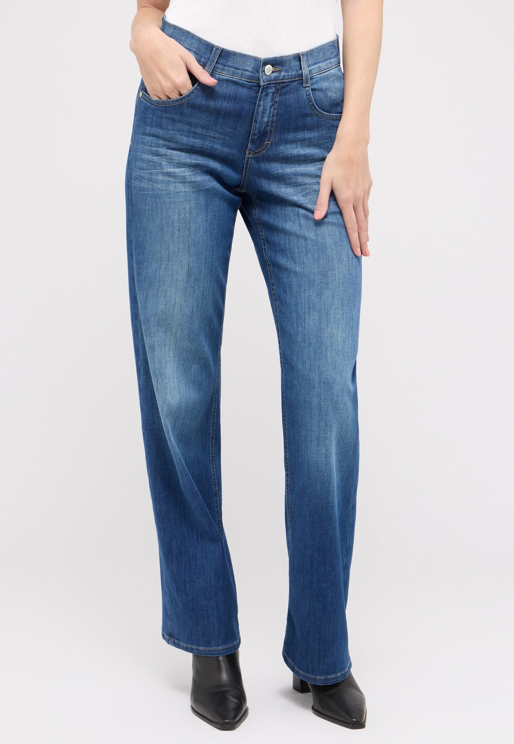 ANGELS Weite Jeans LIZ - Basic-Jeans für Damen im Relaxed Fit - Relaxed Fit