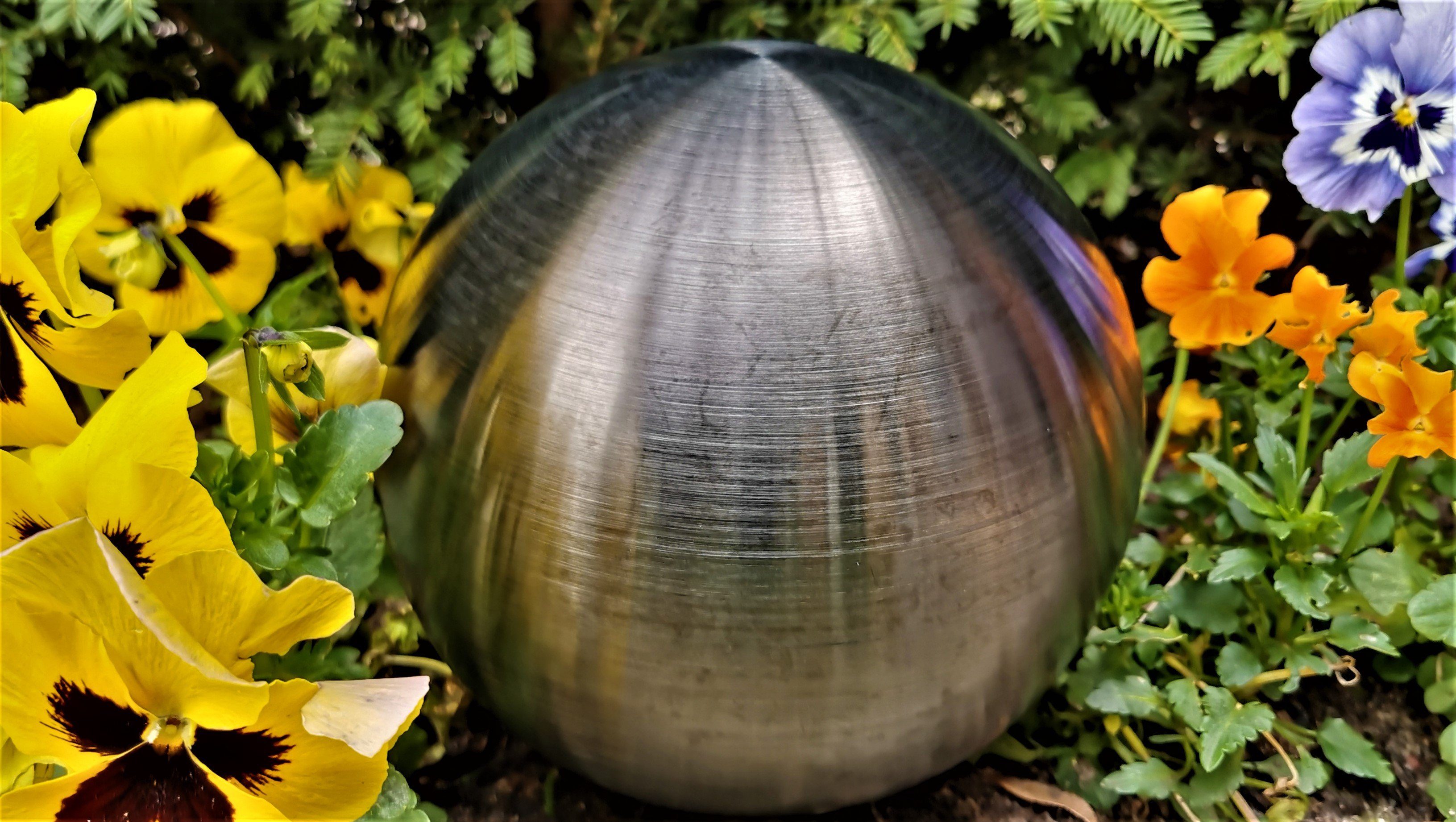 Jürgen Bocker - Gartenambiente Dekokugel Dekorationskugel Edelstahl schwarz matt 15 - 50 cm Gartendekoration