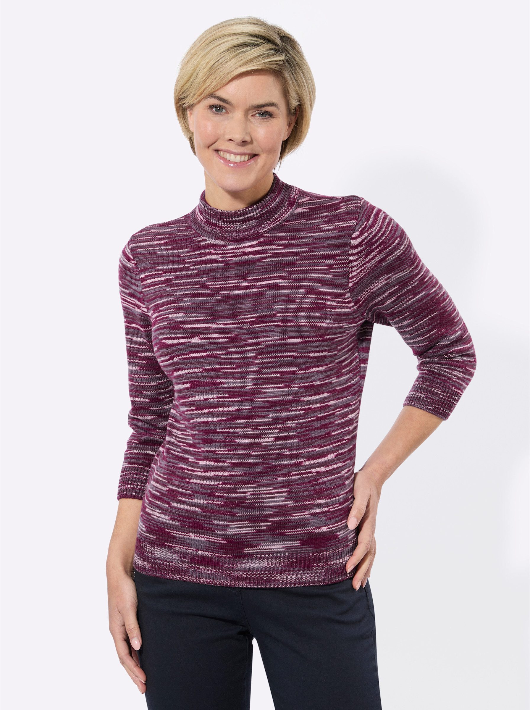Strickpullover Pullover 3/4-Arm Jersey